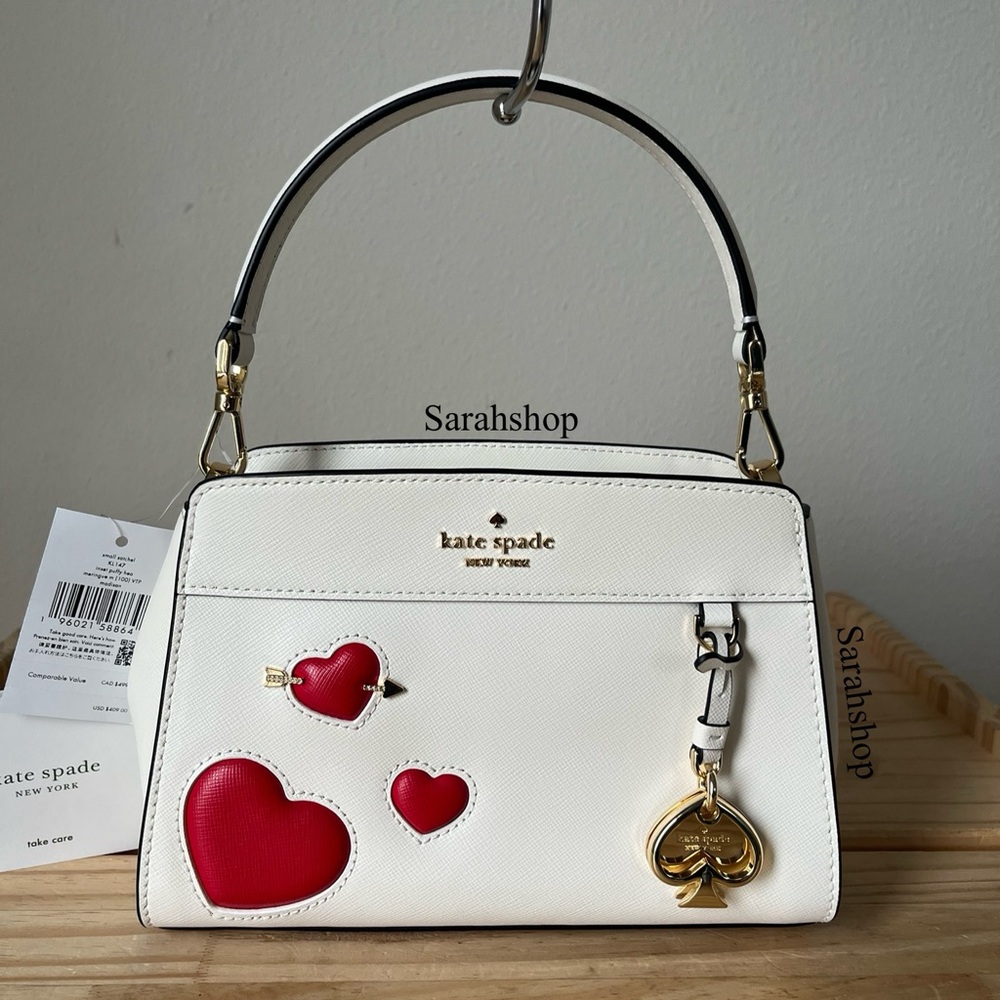 ♠️Kate Spade Madison Puffy Heart Small Top Handle Satchel